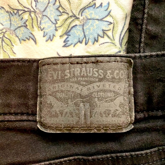 Levi Strauss & Co black shaping bootcut jeans size 28 - Picture 3 of 11